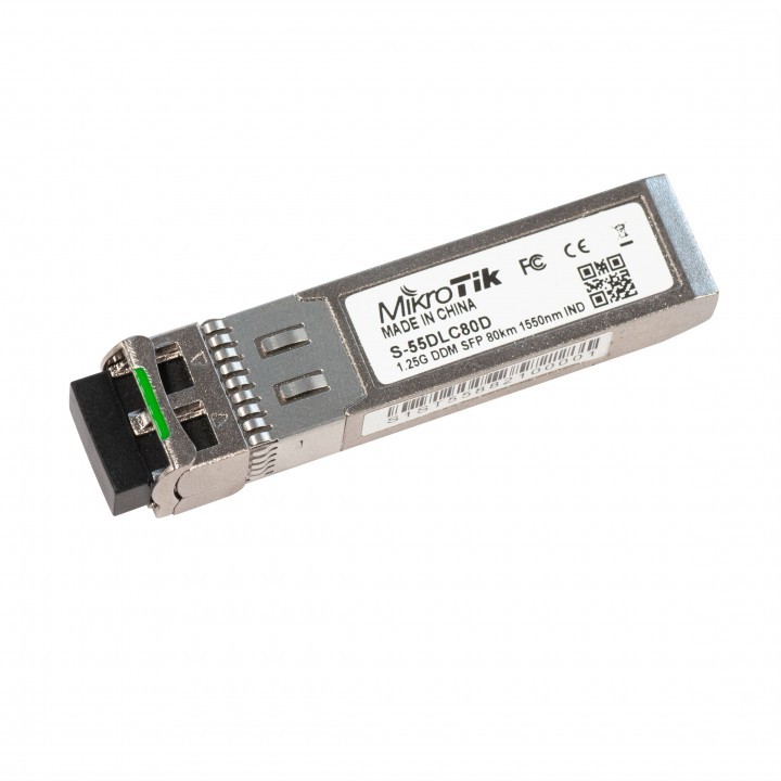 SFP-модуль MikroTik S-55DLC80D (трансивер) 
