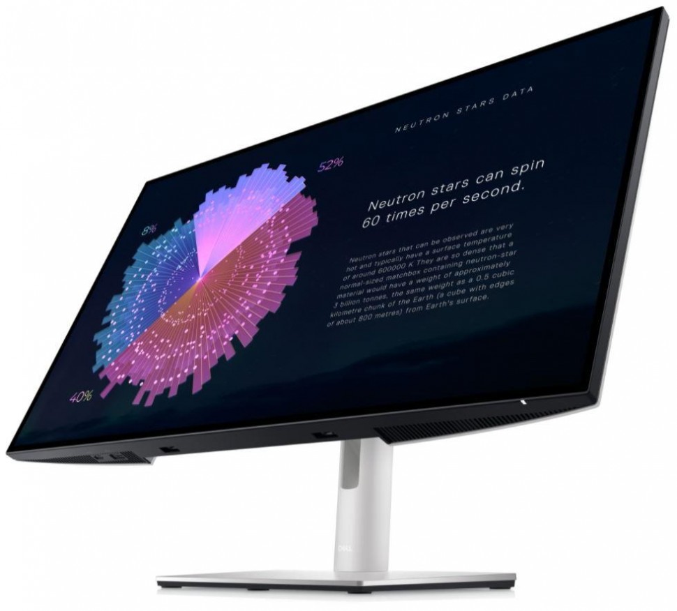LCD Dell 27" U2722DE {IPS 2560x1440 350cd HDMI1.4 DisplayPort1.4 RJ45 3xUSB3.2 USB-C(PD 90W)} [2722-5014]
