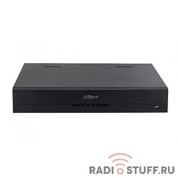 DAHUA DHI-NVR5464-EI 64-канальный IP-видеорегистратор, видеоаналитика, входящий поток до 384Мбит/с, 4 SATA до 16Тб