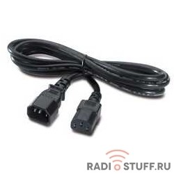 APC AP9870  Power Cord [IEC 320 C13 to IEC 320 C14] - 10 AMP/230V 2.5 Meter 