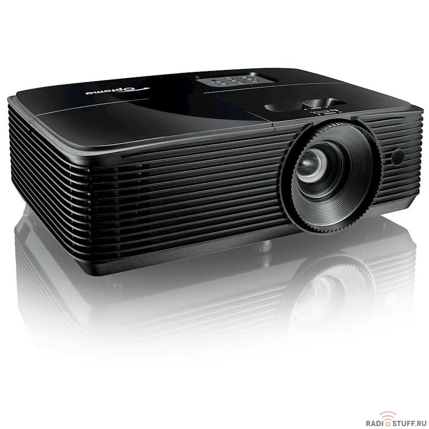 Optoma DW322 Проектор {DLP 1280x800 3800Lm 22000:1 HDMI VGA AudioOut 1x10W  Black, 3.04kg} [E9PX7D701EZ3LR]
