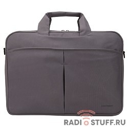 Сумка Continent CC-012 Grey {нейлон, до 15,6", серый}