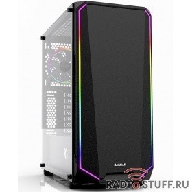 MidiTower Zalman K1 (K1REV.B) Black без БП  { боковое окно, ATX} 