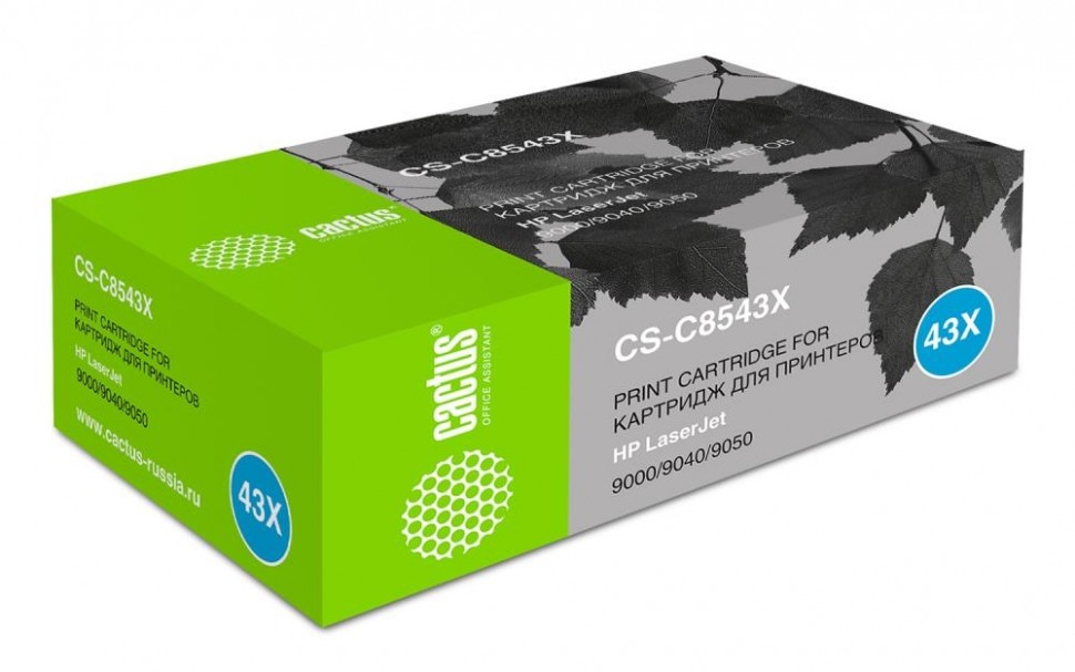 Картридж BLACK /LJ 9000/9040/9050 30K CS-C8543X CACTUS