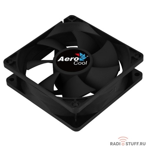 Fan Aerocool Force 8 / 80mm/ 3pin+4pin/ Black