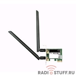 D-Link DWA-582/RU/B1A Беспроводной двухдиапазонный PCI Express адаптер AC1200 с поддержкой MU-MIMO