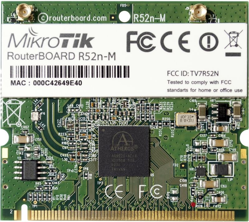 Радиокарта Mikrotik R52nM