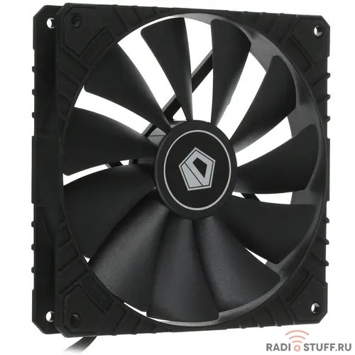 Вентилятор ID-COOLING WF-14025-XT BLACK,  140мм, Ret