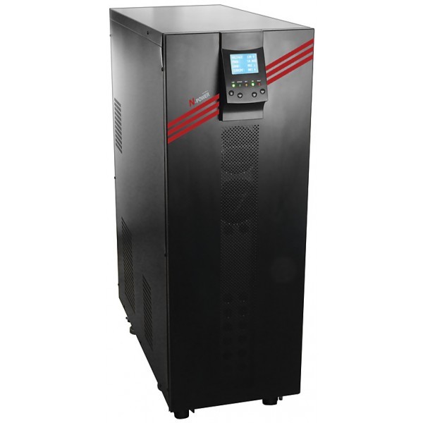 ИБП с двойным преобразованием N-Power Power-Vision Black 30 3/1 ─ ИБП 3ф/1ф 30 кВА online