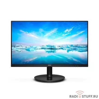 LCD Philips 21.5" 220V8L5 черный {VA 1920x1080  LED 16:9 DVI 250cd 178/178 1920x1080 D-Sub}