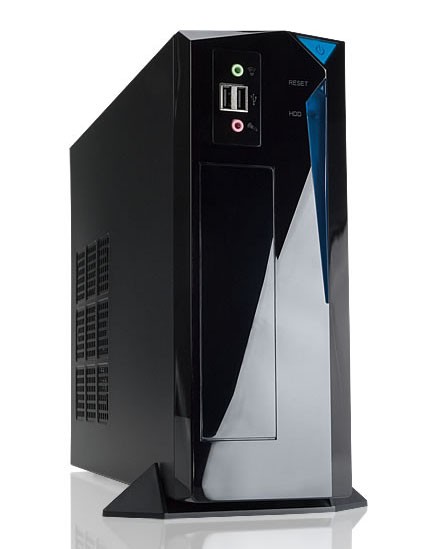 Slim Case InWin BP655 Black 200W 2*USB+AirDuct+Fan+Audio*6102911
