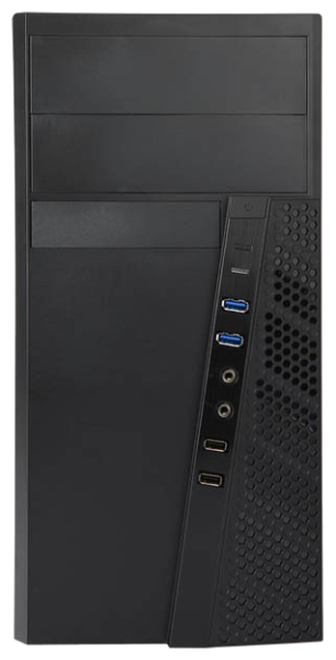Mini Tower InWin EFS057 Black 500W U3*2+U2*2 A + Screwless mATX