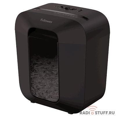 Fellowes Шредер PowerShred LX25 FS-41705(01) {DIN P-4,  4х37мм, 6 лст., 11,5 лтр.,  уничт.: скрепки,скобы,карты}