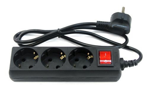 5bites SP3B-130E Сетевой удлинитель SP3B-130E 3S / 3*0.75MM2 / 3M / BLACK