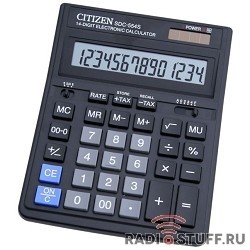 Citizen SDC-554S черный {14 разрядный}
